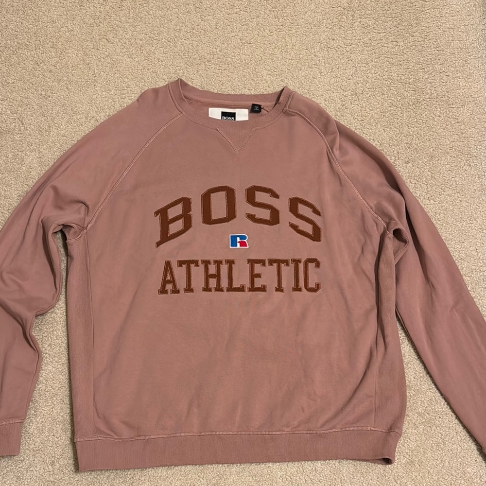 Boss Athletic Sweatshirt in Brown